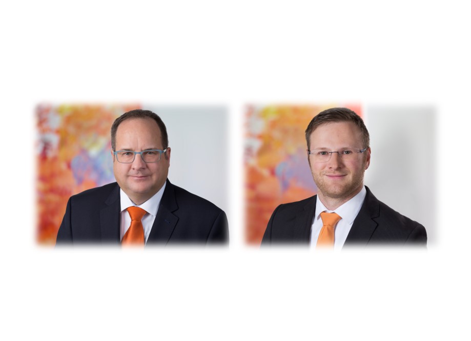 left: Christoph Wolfsperger; right: Dr. Steffen Oßwald